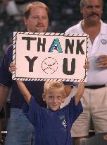 Child gives thanks over MLB's averted strike